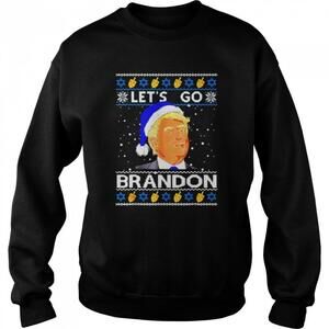 Lets Go Branson Happy Hanukkah Ugly Christmas Funny Gift Sweatshirt